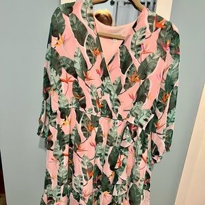 🌸Pretty chiffon dress 🌸very elegant fits great